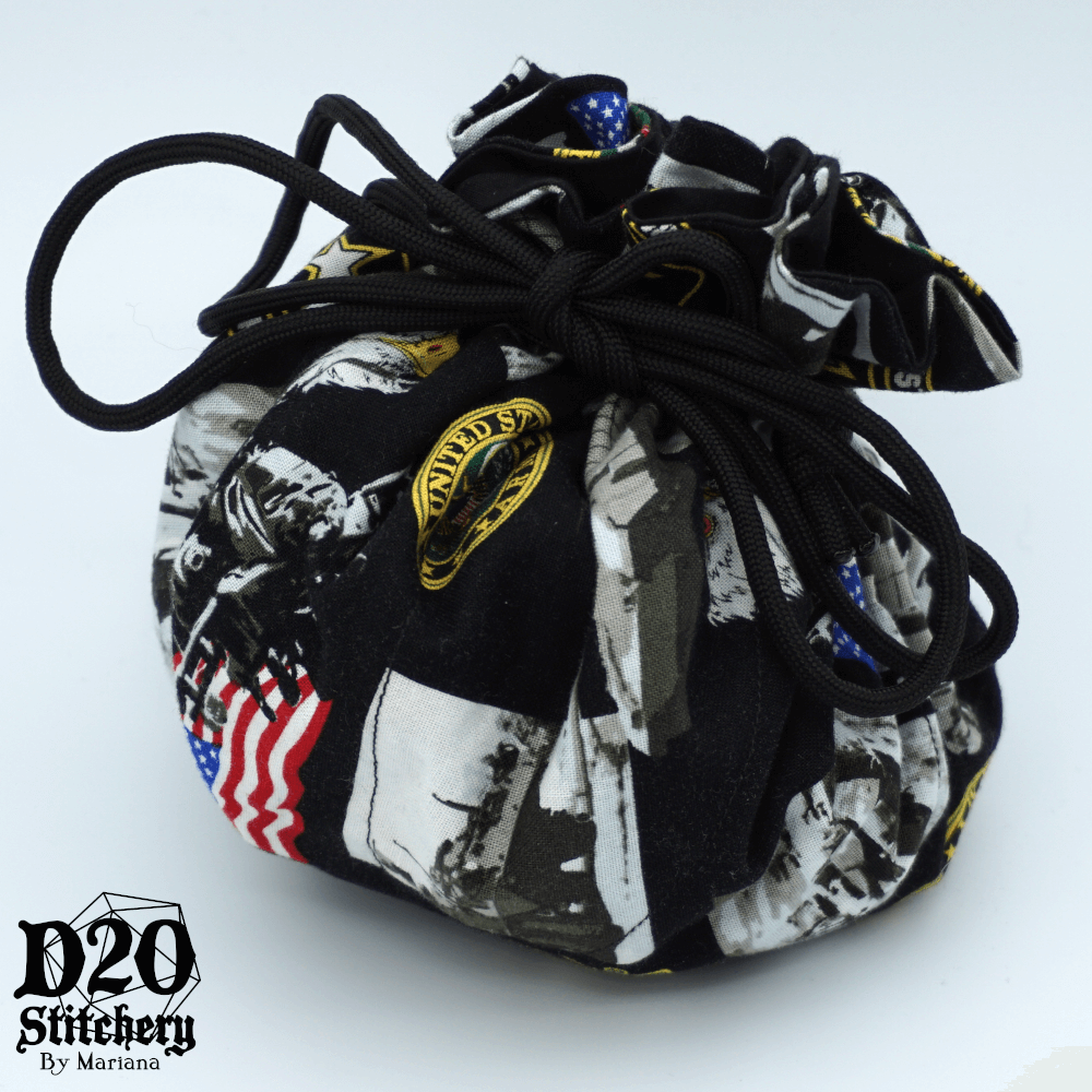 US Army Tied Epic Dice Bag